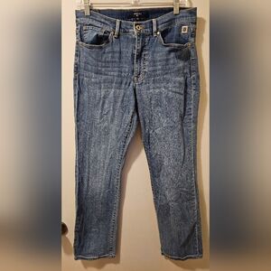 Tommy Hilfiger Women's Size 10 Blue Tribeca Straight Leg Denim Jeans